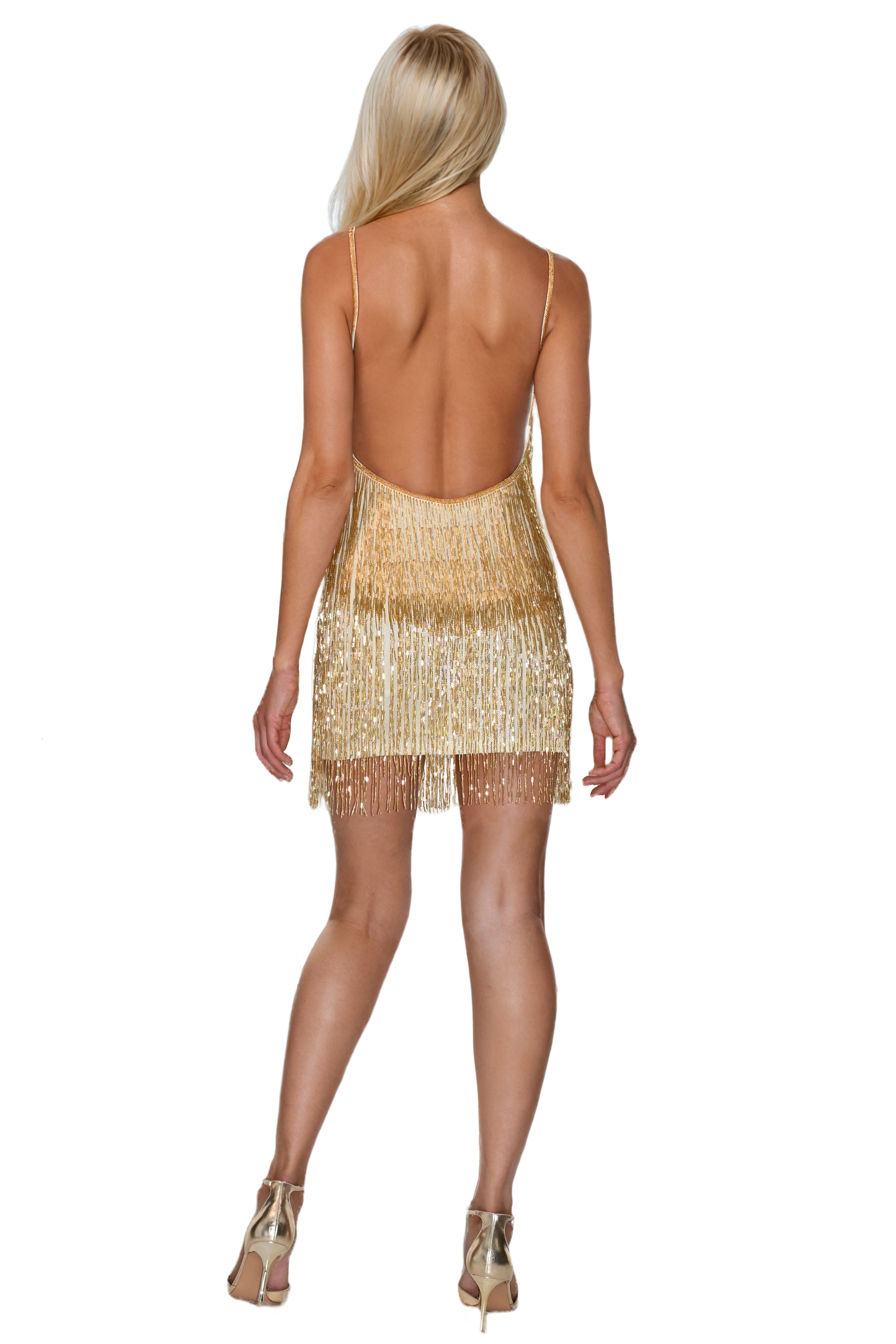 Athena Gold Dress