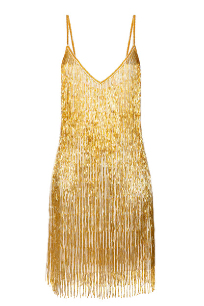 Athena Gold Dress