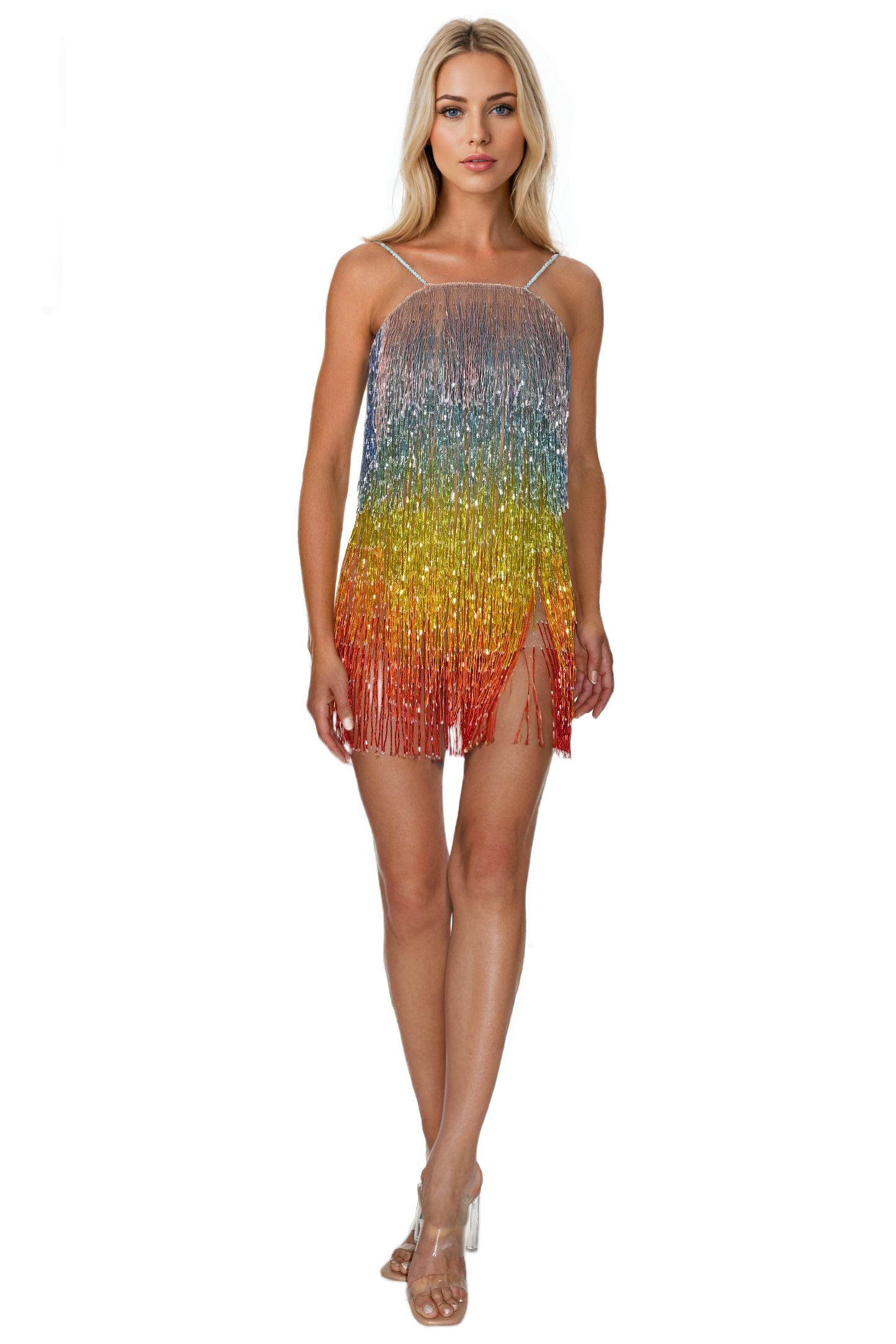 Iris Technicolor Dress