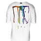 Splash T-shirt White Rainbow